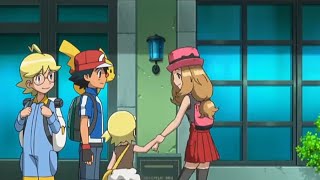 Pokèmon XY  Serena Joins Ash Clemont and Bonnie  Official clip [upl. by Enwad]