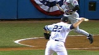 2000WS Gm2 Clemens throws bat in direction of Piazza [upl. by Idona]