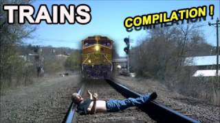 TOP BEST TRAIN CRASH COMPILATION Catastrophes amp Accidents by Locomotives Trains Close Calls CRASH [upl. by Artek]