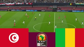 Tunisia 1 vs 1 Mali CAF  Video game simulation PES 2021 [upl. by Akima]