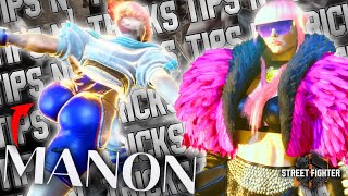 Street Fighter 6  How To WIN With Manon Guide Tips amp Tricks [upl. by Cima]