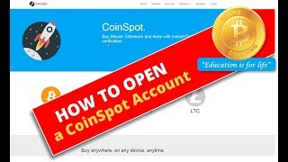 How To Open a CoinSpot Account [upl. by Heddi]