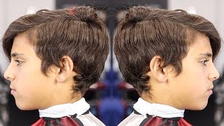 HAIRCUT TUTORIAL TAPER FADE COMBOVER [upl. by Gnouv]