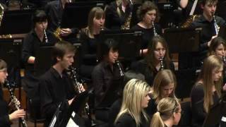 Thames Journey  Nigel Hess Queenland Youth Orchestras  Wind Symphony [upl. by Ellerey]