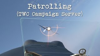 IL2 Cliffs of Dover Blitz  Patrolling TWC Campaign Server [upl. by Leissam]