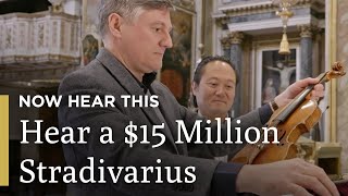 Hear a 15 Million Stradivarius  Now Hear This  Great Performances on PBS [upl. by Vernice102]