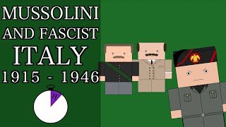 Ten Minute History  Mussolini and Fascist Italy Short Documentary [upl. by Critta691]