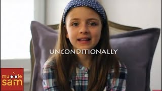 10 Year Old Sophia Singing UNCONDITIONALLY Katy Perry Cover Live on Mugglesam [upl. by Chaing135]