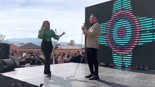 LUZIANA amp BLEDAR HOXHA “SOKAQARJA”KONCERTI KUÇOVË💃🔥💃 MARS 2023 [upl. by Riebling891]