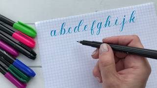 Calligraphy Mistakes Dont Write the Alphabet [upl. by Yliah]