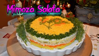 MIMOZA SALATA NA MOJ NAČINMIMOSA SALAD2023 [upl. by Novyad44]