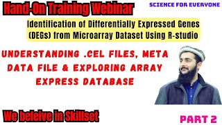 Microarray Data Analysis  Exploring Biological databases amp Understanding expression files  Hindi [upl. by Gerri]