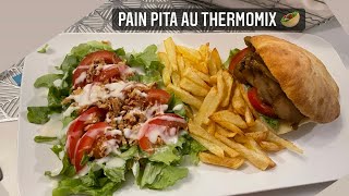 Kebab maison 🥙 pain pita au thermomix [upl. by Nnaytsirk]