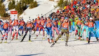 Relay Women AntholzAnterselva  22012017 [upl. by Aneeh]