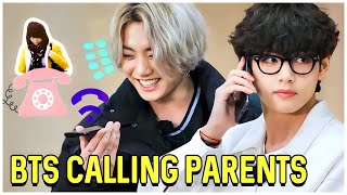 BTS Calling Their Parents [upl. by Diarmuid]