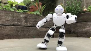 Ubtech Alpha 1 robot demo [upl. by Esidnak436]