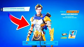 Consigue el NUEVO PACK de MIDAS gratis en FORTNITE [upl. by Helenka504]