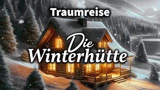 Tiefenentspannt Einschlafen Die Winterhütte in den Bergen  Hypnose Visualisierung [upl. by Rosse]