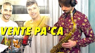 VENTE PA CA  Ricky Martin Maluma Saxophone Cover Daniele Vitale [upl. by Atsilac190]