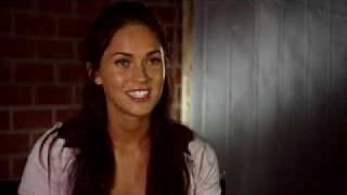 Transformers Megan Fox interview [upl. by Lodie]