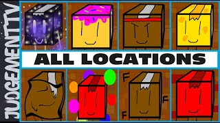 FIND THE BOXES  ALL 50 LOCATIONS ON ROBLOX [upl. by Naujid]