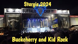 Sturgis 2024 Buckcherry and Kid Rock Buffalo Chip [upl. by Uok870]