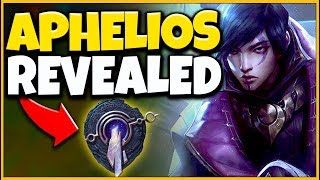 NEW CHAMPION APHELIOS REVEALED RIOTS quotUNIQUE ADCquot IS FINALLY HERE  League of Legends [upl. by Alios75]