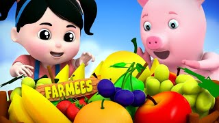 Fruits Song  Fun Videos For Toddlers  Farmees Kids Songs and Nursery Rhymes [upl. by Sauer]