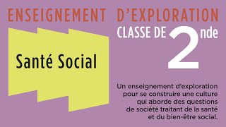 Enseignement dexploration Santé et Social SASO [upl. by Nawak]