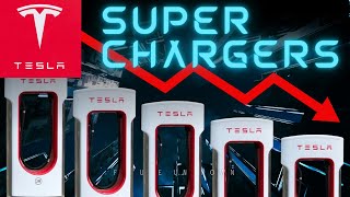 Whats going on with Tesla SuperChargers  EV Charging Business [upl. by Brunk687]