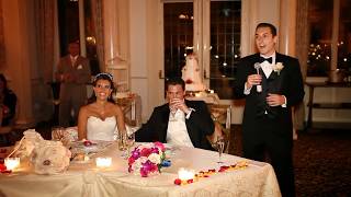 Greatest and Funniest Best Man Speech at a Wedding [upl. by Anitnegra860]