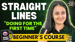 STRAIGHT LINES BEGINNERS COURSE JEE 2025  2026 FULL PREP FROM BASICS  MATHEMATICALLY INCLINED [upl. by Wiedmann]