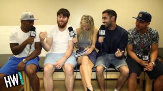 Ed Sheeran’s Opening Act ‘Rudimental’ Play Silly Hot Seat Game [upl. by Nevla371]