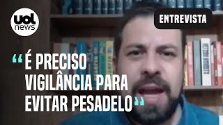 Boulos Há risco de golpe Bolsonaro semeia isso diariamente [upl. by Lukasz437]