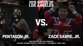 Penta El Zero M vs Zack Sabre Jr  PWG BOLA 2015  FULL MATCH [upl. by Ainak]