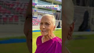 Stadium tour gone wrong with dadi 🙃❌  The most viral comedy 😂 ytshorts shorts [upl. by Ecissej]