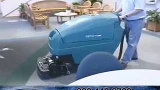 Tennant 1610 Carpet Cleaner  Operator Training Video [upl. by Wiese42]