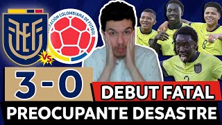 ECUADOR 3 COLOMBIA 0🔥PREOLÍMPICO SUB23 PARÍS 2024👉 ANÁLISIS FURIOSO DE ESTE ESPANTO [upl. by Caia]