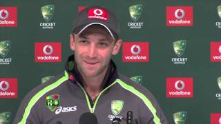 Phillip Hughes press conference  Dec 14th [upl. by Ventura858]