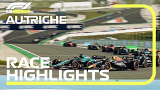 Race Highlights 0215  GP d’Autriche Championnat F1 23 F1FC [upl. by Klayman443]