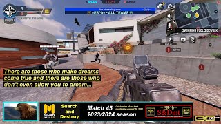 ERb vs all Match 45 20232024 season CoD mobile Search and Destroy [upl. by Anirehtac452]