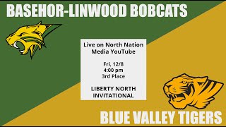 LN Invitational Night 5 Womens Basketball Basehor Linwood vs Blue Valley [upl. by Ynney]