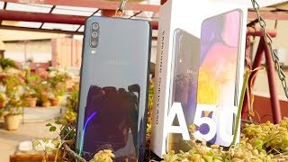 Samsung Galaxy A50 Review [upl. by Nnylatsyrk]