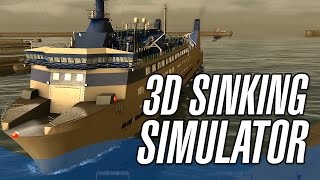 3D SINKING SIMULATOR  European Ship Simulator Ship Simulator Gameplay 1440p [upl. by Attenrev]