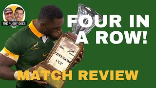 Springboks vs All Blacks match review [upl. by Margherita]