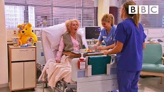 Catherine Tates Nan returns as Holby Citys worst ever patient  Children in Need  BBC [upl. by Rasla]