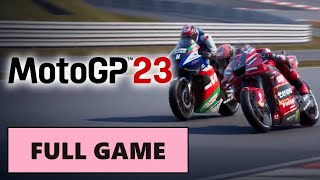 MotoGP 23 Full Game  No Commentary PS4 [upl. by Rebme417]