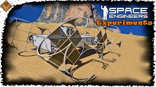 Fun With Wheels Space Engineers Experiment [upl. by Reginnej]