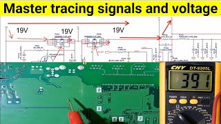 Master tracing signals and voltages on motherboard paths  Expert tips to trace without a schematic [upl. by Broddy15]