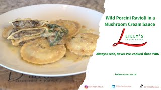 Master the Art of making Wild Porcini Ravioli in a Luxurious Mushroom Cream Sauce [upl. by Liuqa]